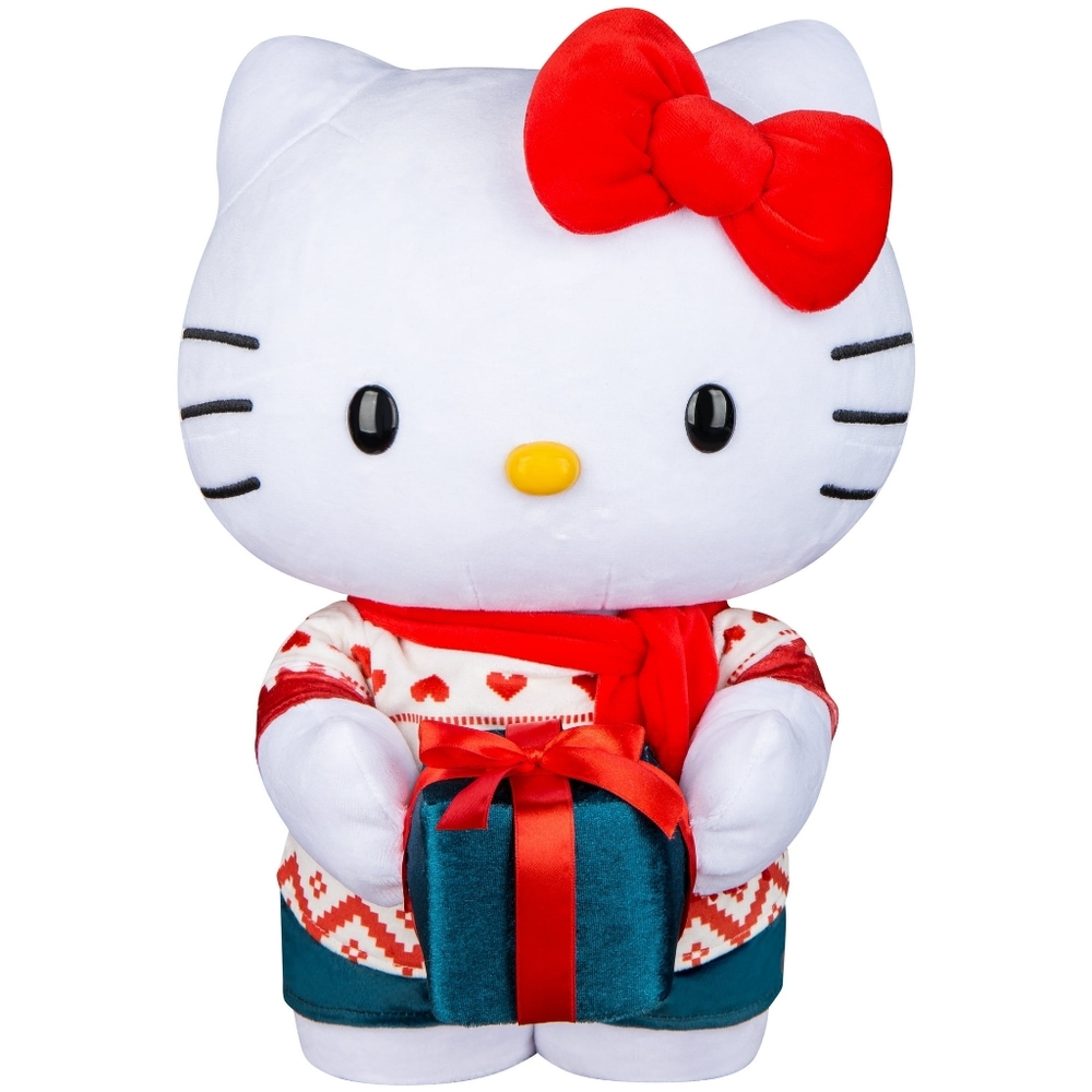 2025 Christmas Hello Kitty Plush Holiday Greeter Sanrio